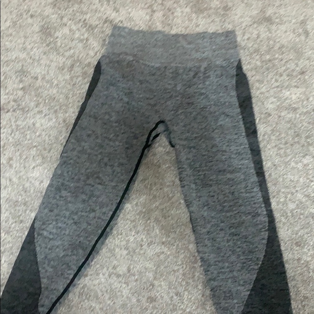 Gray leggings